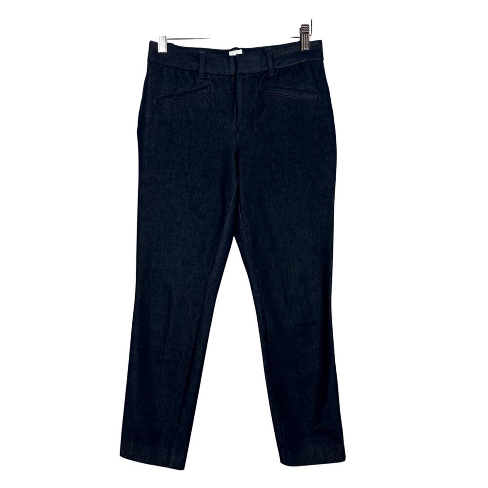 GAP Signature Skinny Ankle Trouser Pant Casual Midnight Blue - 0